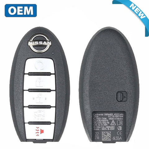 2022-2024 Nissan Altima / 5-Button Smart Key / PN: 285E3-6LS5A / KR5TXN4 (OEM) 2022-2024 Nissan Altima / 5-Button Smart Key / PN: 285E3-6LS5A / KR5TXN4 (OEM)