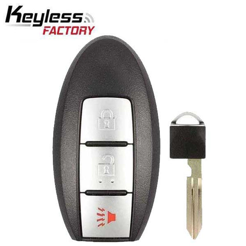 2018-2021 Nissan Kicks Rogue / 3-Button Smart Key / PN: 285E3-5RA0A / KR5TXN1 (RSK-NIS-KIC20) - UHS Hardware 2018-2021 Nissan Kicks Rogue / 3-Button Smart Key / PN: 285E3-5RA0A / KR5TXN1 (RSK-NIS-KIC20) - UHS Hardware