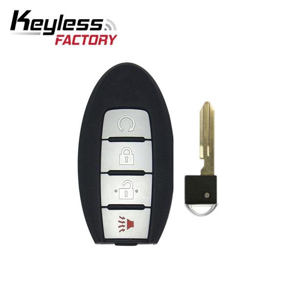 2015-2018 Nissan Murano / Pathfinder / Titan / 4-Button Smart Key / PN: 285E3-5AA3D / KR5S180144014 (RSK-NIS-MURA) - UHS Hardware 2015-2018 Nissan Murano / Pathfinder / Titan / 4-Button Smart Key / PN: 285E3-5AA3D / KR5S180144014 (RSK-NIS-MURA) - UHS Hardware