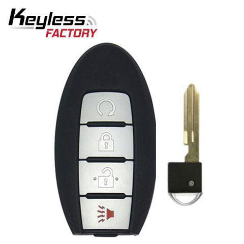 2015-2018 Nissan Murano / Pathfinder / Titan / 4-Button Smart Key / PN: 285E3-5AA3D / KR5S180144014 (RSK-NIS-MURA) - UHS Hardware 2015-2018 Nissan Murano / Pathfinder / Titan / 4-Button Smart Key / PN: 285E3-5AA3D / KR5S180144014 (RSK-NIS-MURA) - UHS Hardware