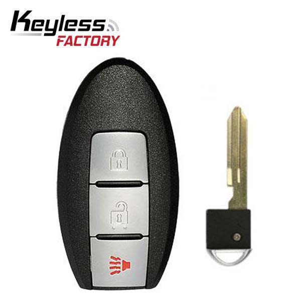 2014-2018 Nissan Rogue / 3-Button Smart Key / PN: 285E3-4CB1A / S180144105 /  KR5S180144106 (RSK-NIS-ROG3) - UHS Hardware 2014-2018 Nissan Rogue / 3-Button Smart Key / PN: 285E3-4CB1A / S180144105 /  KR5S180144106 (RSK-NIS-ROG3) - UHS Hardware