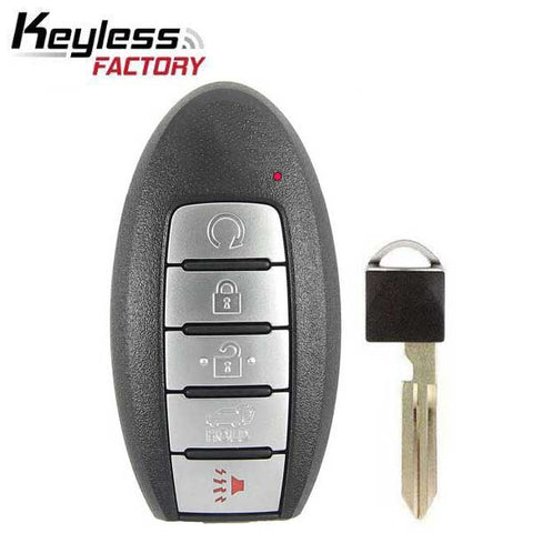 2019-2020 Nissan Rogue / 5-Button Smart Key / PN: 285E3-6RR7A / S180144507 / KR5TXN4 (RSK-NIS-XN45) - UHS Hardware 2019-2020 Nissan Rogue / 5-Button Smart Key / PN: 285E3-6RR7A / S180144507 / KR5TXN4 (RSK-NIS-XN45) - UHS Hardware