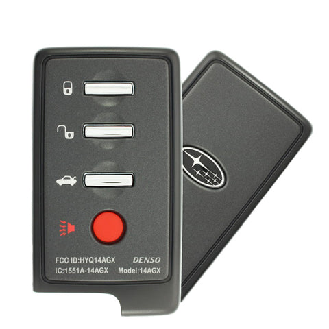 2013-2014 Subaru Outback / 4-Button Smart Key / PN: 88835-AJ00A / HYQ14AGX (OEM Refurb) - UHS Hardware 2013-2014 Subaru Outback / 4-Button Smart Key / PN: 88835-AJ00A / HYQ14AGX (OEM Refurb) - UHS Hardware