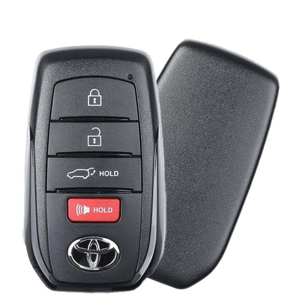 2022 Toyota Corolla Cross / 4-Button Smart Key / PN: 8990H-0A020 / 1551A-14FBW (OEM) - UHS Hardware 2022 Toyota Corolla Cross / 4-Button Smart Key / PN: 8990H-0A020 / 1551A-14FBW (OEM) - UHS Hardware
