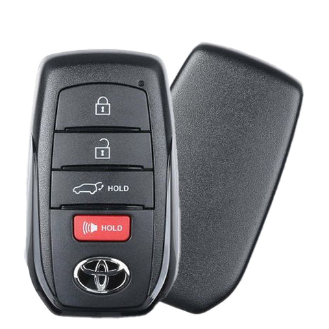 2022 Toyota Corolla Cross / 4-Button Smart Key / PN: 8990H-0A020 / 1551A-14FBW (OEM) - UHS Hardware 2022 Toyota Corolla Cross / 4-Button Smart Key / PN: 8990H-0A020 / 1551A-14FBW (OEM) - UHS Hardware