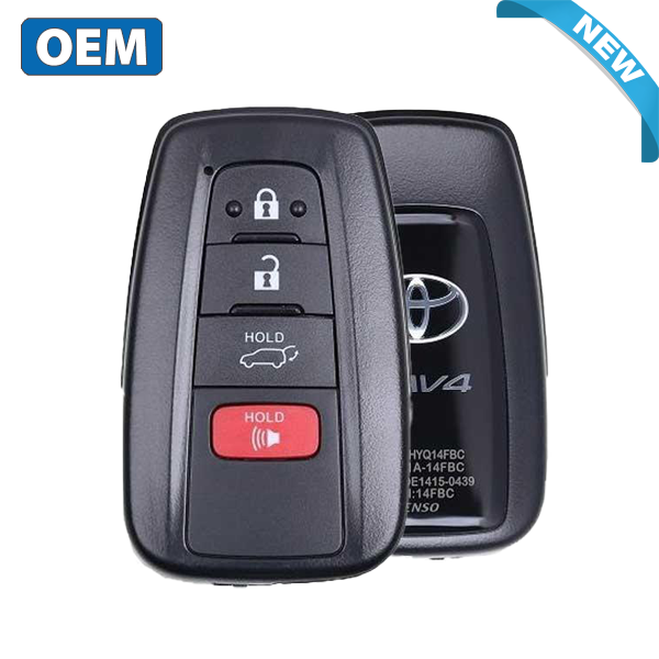 2019-2021 Toyota RAV4 / 4-Button Smart Key / PN: 8990H-0R030 / HYQ14FBC-0351 (US Production) (OEM) - UHS Hardware 2019-2021 Toyota RAV4 / 4-Button Smart Key / PN: 8990H-0R030 / HYQ14FBC-0351 (US Production) (OEM) - UHS Hardware