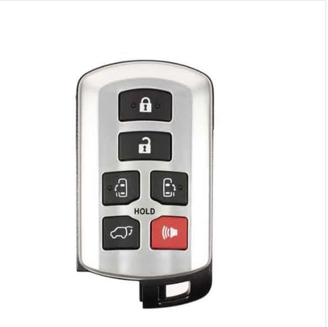 2011-2020 Toyota Sienna / 6-Button Smart Key / PN: 89904-08010 / HYQ14ADR ( RSK-TOY-SIENNA) - UHS Hardware 2011-2020 Toyota Sienna / 6-Button Smart Key / PN: 89904-08010 / HYQ14ADR ( RSK-TOY-SIENNA) - UHS Hardware
