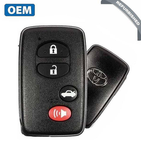 2009-2014 Toyota Camry Avalon Corolla / 4-Button Smart Key / PN: 89904-06131 / HYQ14AEM-6601 (OEM Refurb) - UHS Hardware 2009-2014 Toyota Camry Avalon Corolla / 4-Button Smart Key / PN: 89904-06131 / HYQ14AEM-6601 (OEM Refurb) - UHS Hardware