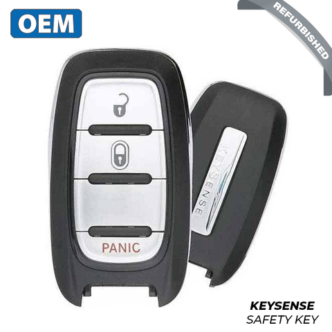 2017-2021 Chrysler Pacifica / 3-Button Smart Key / PN: 68238686AC / M3N-97395900 w/ KeySense (OEM Refurb) - UHS Hardware 2017-2021 Chrysler Pacifica / 3-Button Smart Key / PN: 68238686AC / M3N-97395900 w/ KeySense (OEM Refurb) - UHS Hardware