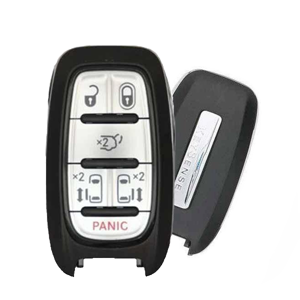 2017-2021 Chrysler Pacifica / 6-Button Smart Key / PN: 68241534 AC / M3N-97395900 / w/KeySense (OEM Refurb) - UHS Hardware 2017-2021 Chrysler Pacifica / 6-Button Smart Key / PN: 68241534 AC / M3N-97395900 / w/KeySense (OEM Refurb) - UHS Hardware