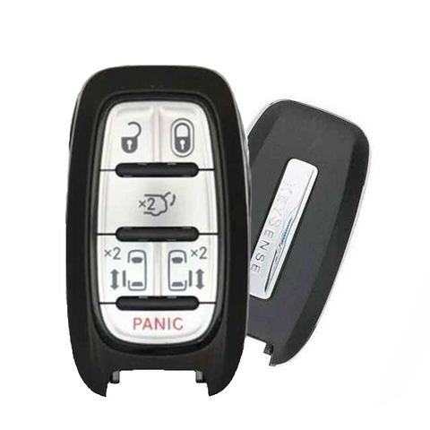 2017-2021 Chrysler Pacifica / 6-Button Smart Key / PN: 68241534 AC / M3N-97395900 / w/KeySense (OEM Refurb) - UHS Hardware 2017-2021 Chrysler Pacifica / 6-Button Smart Key / PN: 68241534 AC / M3N-97395900 / w/KeySense (OEM Refurb) - UHS Hardware