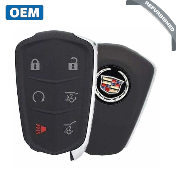 2015-2019 Cadillac Escalade / 6-Button Smart Key / PN: 13598512 / HYQ2EB (OEM Refurb) - UHS Hardware 2015-2019 Cadillac Escalade / 6-Button Smart Key / PN: 13598512 / HYQ2EB (OEM Refurb) - UHS Hardware