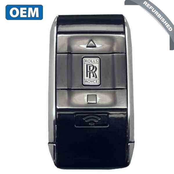 2017-2018 Rolls Royce Cullinan Phantom / 4-Button Smart Key / RR8701081 / YG0HUF7059 / 433 Mhz (OEM REFURB) - UHS Hardware 2017-2018 Rolls Royce Cullinan Phantom / 4-Button Smart Key / RR8701081 / YG0HUF7059 / 433 Mhz (OEM REFURB) - UHS Hardware