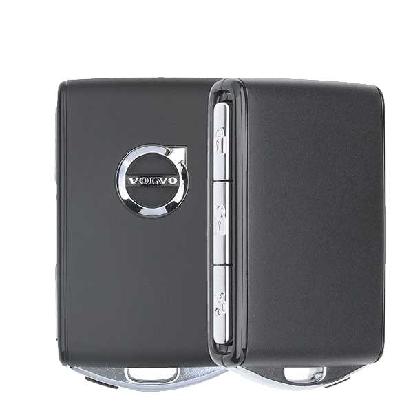 2016-2021 Volvo / 4-Button Smart Key / PN: 32256980 / YGOHUF8423 (Chrome Buttons) (OEM) - UHS Hardware 2016-2021 Volvo / 4-Button Smart Key / PN: 32256980 / YGOHUF8423 (Chrome Buttons) (OEM) - UHS Hardware