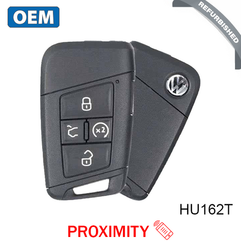 2018-2020 Volkswagen Atlas Passat / 5-Button Smart Key / PN: 3G0 959 752T / KR5FS14-US / HU162T / PROX / MQB (OEM Refurb) - UHS Hardware 2018-2020 Volkswagen Atlas Passat / 5-Button Smart Key / PN: 3G0 959 752T / KR5FS14-US / HU162T / PROX / MQB (OEM Refurb) - UHS Hardware