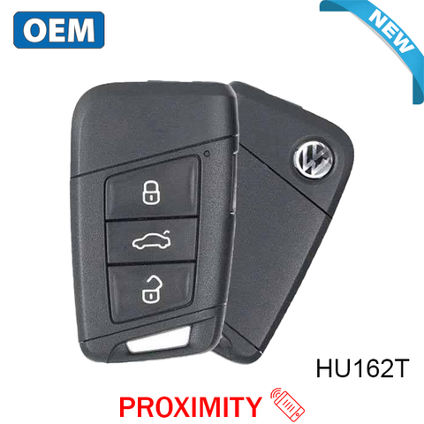 2018-2020 Volkswagen Atlas Passat / 4-Button Smart Key / PN: 3G0 959 752S / KR5FS14-US / HU162T / KESSY (OEM) - UHS Hardware 2018-2020 Volkswagen Atlas Passat / 4-Button Smart Key / PN: 3G0 959 752S / KR5FS14-US / HU162T / KESSY (OEM) - UHS Hardware