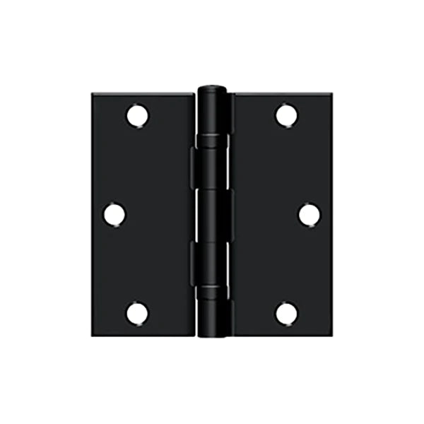 Deltana - 3-1/2" x 3-1/2" Square Hinge - Ball Bearing - Optional Finish