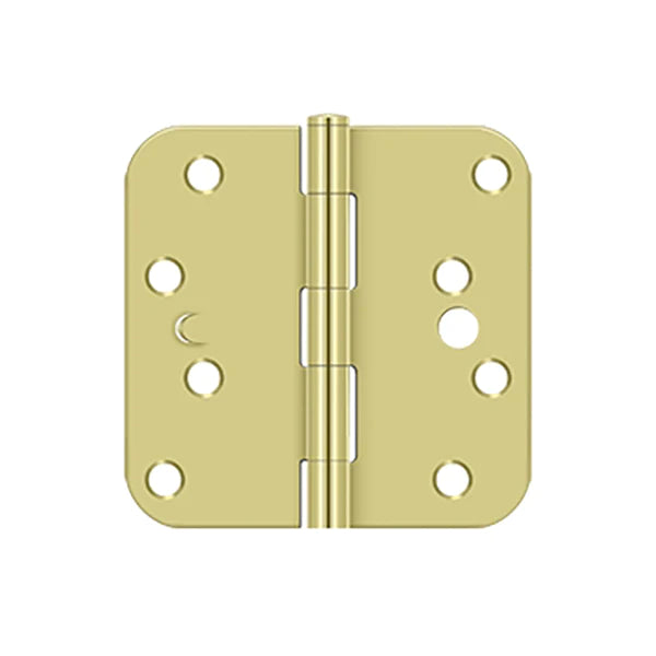 Deltana - 4" x 4" x 5/8" Radius Hinge - Security - Optional Finish