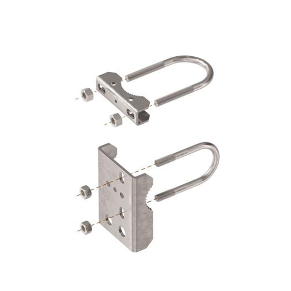 Locinox - SB - Galvanized Bracket - Mount Samson-2 to Chain Link Fence - Post Bracket: 3" - Optional Gate Bracket - UHS Hardware Locinox - SB - Galvanized Bracket - Mount Samson-2 to Chain Link Fence - Post Bracket: 3" - Optional Gate Bracket - UHS Hardware