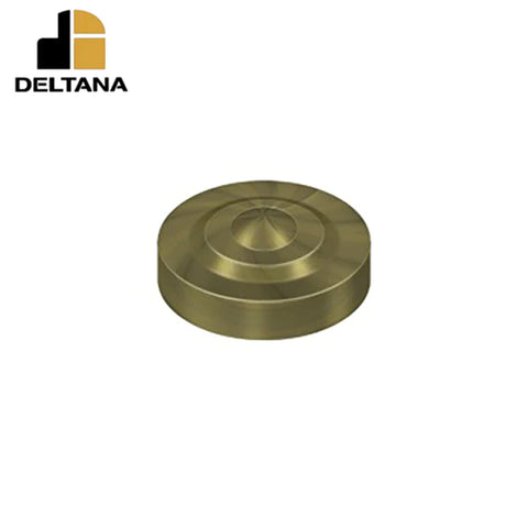 Deltana - Screw Cover - Round - Dimple - 1" Diam - Optional Finish Deltana - Screw Cover - Round - Dimple - 1" Diam - Optional Finish