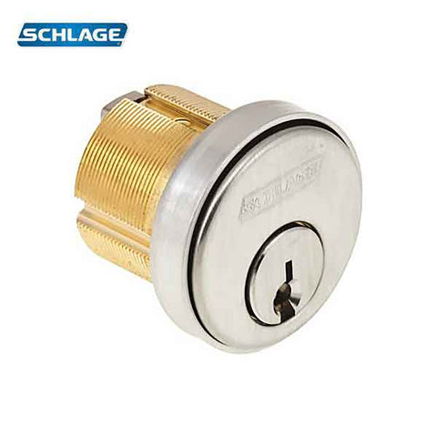 Schlage Mortise Cylinder 1- 1/4" - Grade 1 - 626 - Satin Chrome - C123 Keyway - UHS Hardware Schlage Mortise Cylinder 1- 1/4" - Grade 1 - 626 - Satin Chrome - C123 Keyway - UHS Hardware