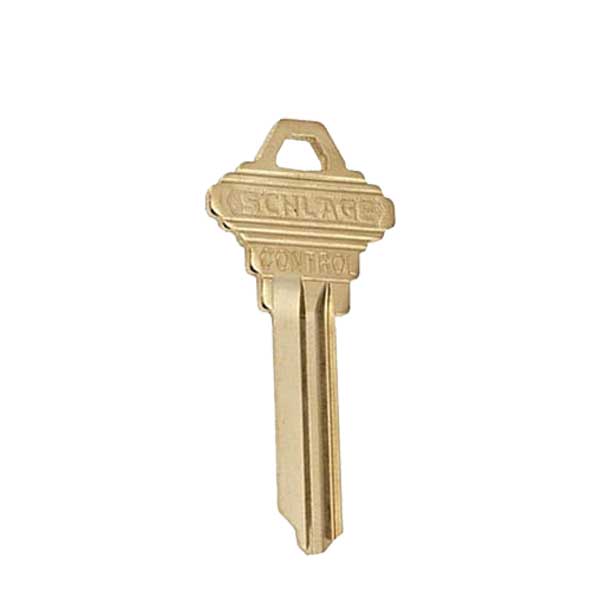 Schlage - Classic Control Key Blank - Both Sides - EF Keyway - UHS Hardware Schlage - Classic Control Key Blank - Both Sides - EF Keyway - UHS Hardware