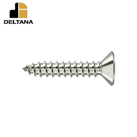 Deltana - Wood Screw - SB - #10 x 1" - Optional Finish Deltana - Wood Screw - SB - #10 x 1" - Optional Finish