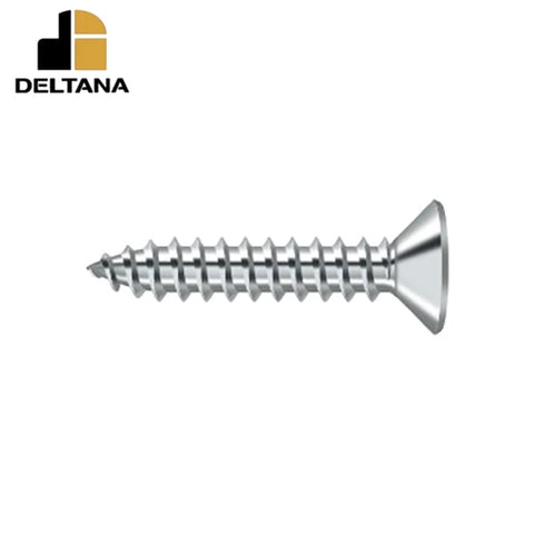 Deltana - Wood Screw - SB - #10 x 1" - Optional Finish Deltana - Wood Screw - SB - #10 x 1" - Optional Finish