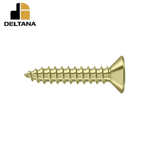Deltana - Wood Screw - SB - #10 x 1" - Optional Finish Deltana - Wood Screw - SB - #10 x 1" - Optional Finish