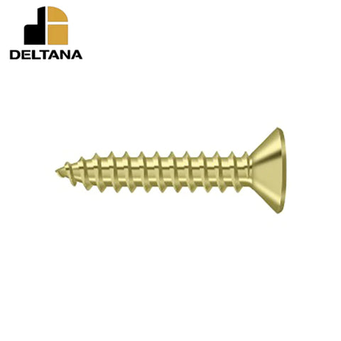 Deltana - Wood Screw - SB - #10 x 1" - Optional Finish Deltana - Wood Screw - SB - #10 x 1" - Optional Finish