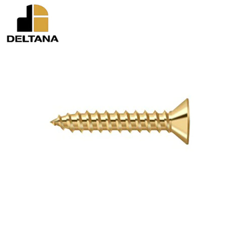 Deltana - Wood Screw - SB - #7 x 3/4" - Optional Finish Deltana - Wood Screw - SB - #7 x 3/4" - Optional Finish