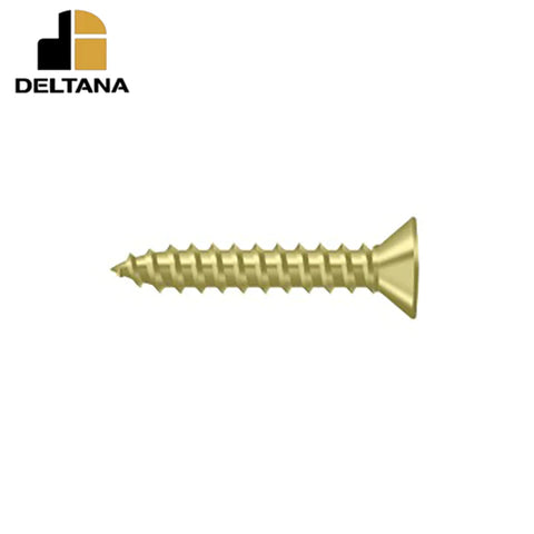 Deltana - Wood Screw - SB - #7 x 3/4" - Optional Finish Deltana - Wood Screw - SB - #7 x 3/4" - Optional Finish