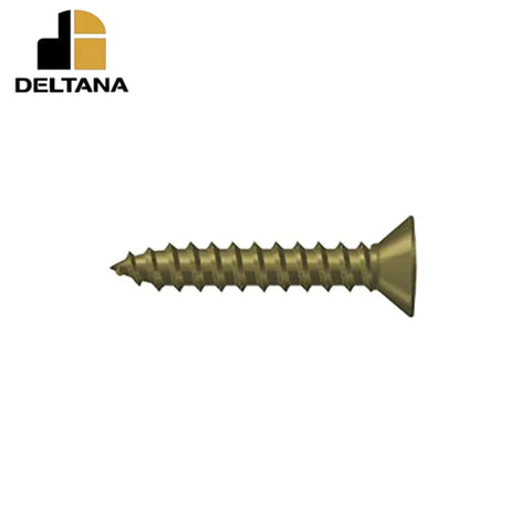 Deltana - Wood Screw - SB - #7 x 3/4" - Optional Finish Deltana - Wood Screw - SB - #7 x 3/4" - Optional Finish
