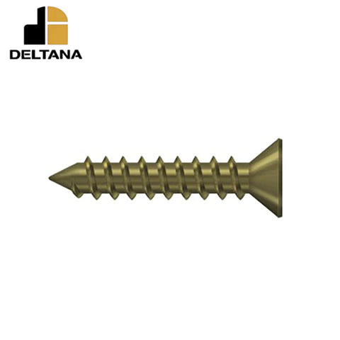 Deltana - Wood Screw - Steel - #12 x 1-1/4" - Optional Finish Deltana - Wood Screw - Steel - #12 x 1-1/4" - Optional Finish
