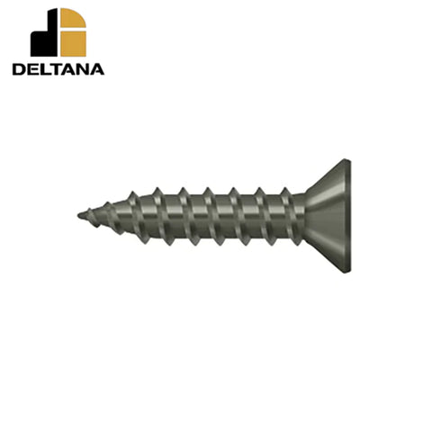Deltana - Wood Screw - Steel - #9x 3/4" - Optional Finish Deltana - Wood Screw - Steel - #9x 3/4" - Optional Finish
