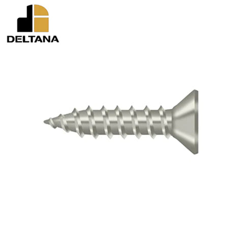 Deltana - Wood Screw - Steel - #9x 3/4" - Optional Finish Deltana - Wood Screw - Steel - #9x 3/4" - Optional Finish