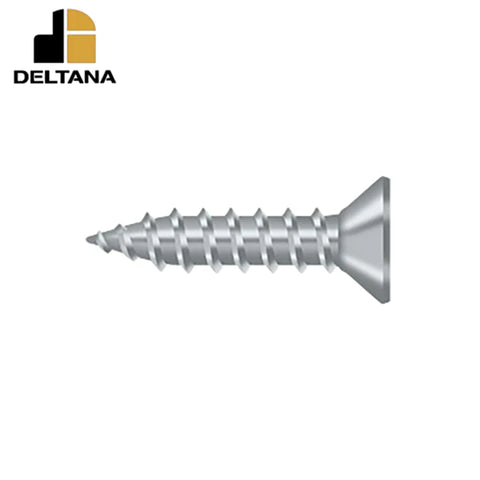 Deltana - Wood Screw - Steel - #9x 3/4" - Optional Finish Deltana - Wood Screw - Steel - #9x 3/4" - Optional Finish