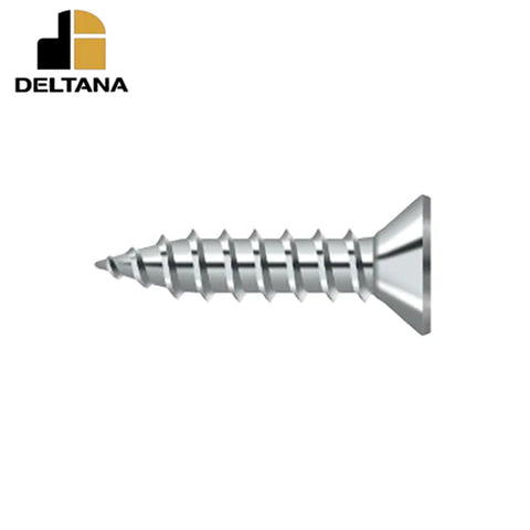 Deltana - Wood Screw - Steel - #9x 3/4" - Optional Finish Deltana - Wood Screw - Steel - #9x 3/4" - Optional Finish