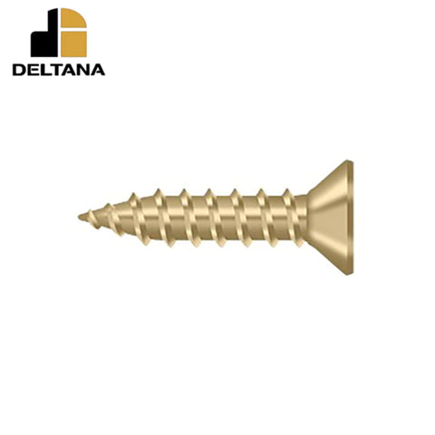 Deltana - Wood Screw - Steel - #9x 3/4" - Optional Finish Deltana - Wood Screw - Steel - #9x 3/4" - Optional Finish