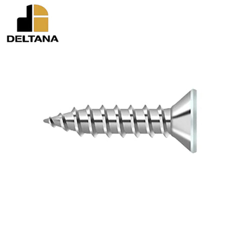 Deltana - Wood Screw - Steel - #9x 3/4" - Optional Finish Deltana - Wood Screw - Steel - #9x 3/4" - Optional Finish