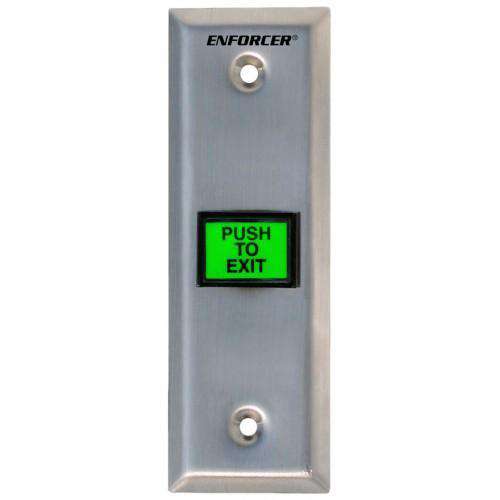 Seco-Larm - Slimline LED Illuminated RTE Wall Plate - Built-in Timer - UHS Hardware Seco-Larm - Slimline LED Illuminated RTE Wall Plate - Built-in Timer - UHS Hardware