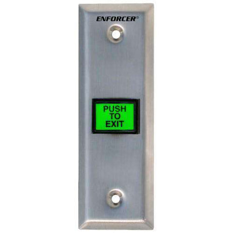 Seco-Larm - Slimline LED Illuminated RTE Wall Plate - Built-in Timer - UHS Hardware Seco-Larm - Slimline LED Illuminated RTE Wall Plate - Built-in Timer - UHS Hardware