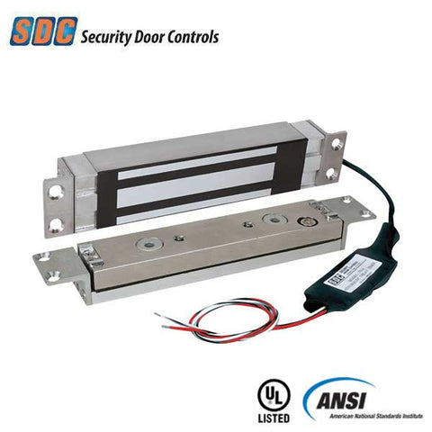 SDC - 1562 - Mortise Shear Magnetic Lock - Concealed - External Electronics - 2000lbs. - 12/24VDC - Grade 1 - UHS Hardware SDC - 1562 - Mortise Shear Magnetic Lock - Concealed - External Electronics - 2000lbs. - 12/24VDC - Grade 1 - UHS Hardware