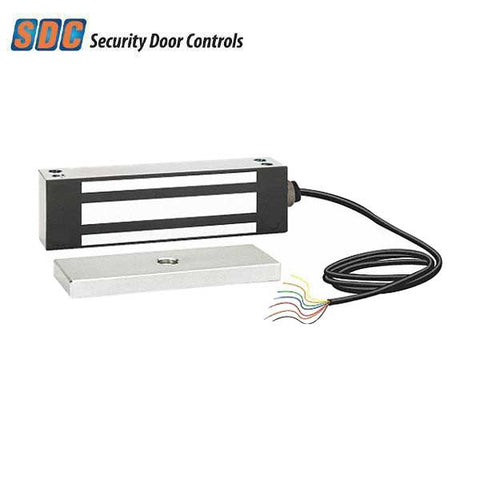 SDC - 1575 - Single Magnetic Gate Lock - Standard Mounting - 1200lbs. - 12/24VDC - Satin Stainless Steel - Grade 1 - UHS Hardware SDC - 1575 - Single Magnetic Gate Lock - Standard Mounting - 1200lbs. - 12/24VDC - Satin Stainless Steel - Grade 1 - UHS Hardware