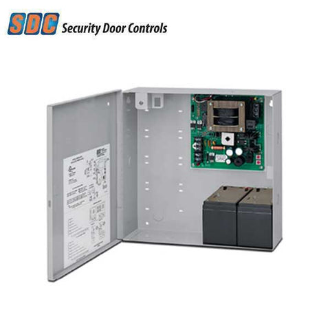 SDC - 632 - Low Voltage Power Supply - 12" Cabinet - 2 Amps - 12/24VDC - Battery Charger - Fire Rated - UHS Hardware SDC - 632 - Low Voltage Power Supply - 12" Cabinet - 2 Amps - 12/24VDC - Battery Charger - Fire Rated - UHS Hardware