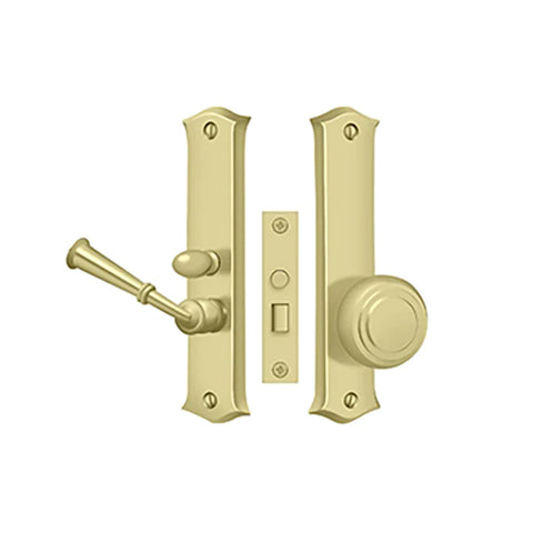 Deltana - Storm Door Latch - Classic - Mortise Lock - 1-1/2" Backset - 7/8" - 1-3/4" Door Thickness - 3-1/4" Face Size - Reversible - Optional Finish Deltana - Storm Door Latch - Classic - Mortise Lock - 1-1/2" Backset - 7/8" - 1-3/4" Door Thickness - 3-1/4" Face Size - Reversible - Optional Finish