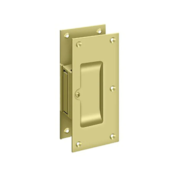 Deltana - Decorative pocket Lock 6" - Passage - 1-3/8" - 1-5/8" Door Thickness - Optional Finish