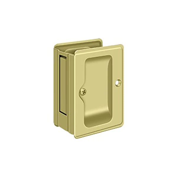 Deltana - Heavy Duty Pocket Lock - Adjustable - 3-1/4" x 2-1/4" Passage - 1-3/8 - 1-5/8 Door Thickness - Optional Finish