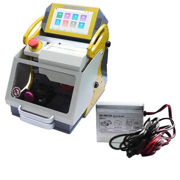 KUKAI - SEC-E9 Automatic Key Cutting Machine & DC Inverter Bundle – Newest Version 2019 (Android Tablet Version) - UHS Hardware KUKAI - SEC-E9 Automatic Key Cutting Machine & DC Inverter Bundle – Newest Version 2019 (Android Tablet Version) - UHS Hardware