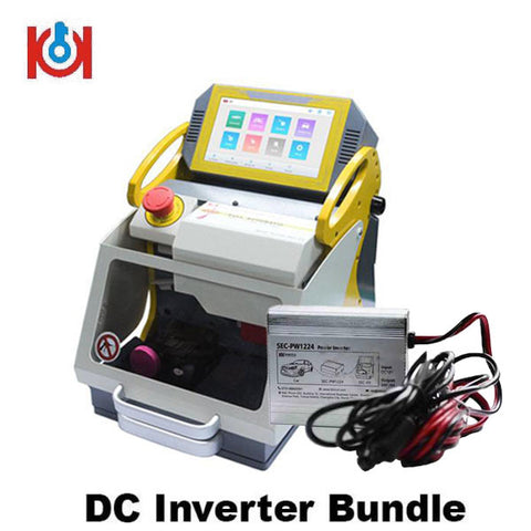 KUKAI - SEC-E9 Automatic Key Cutting Machine & DC Inverter Bundle – Newest Version 2019 (Android Tablet Version) - UHS Hardware KUKAI - SEC-E9 Automatic Key Cutting Machine & DC Inverter Bundle – Newest Version 2019 (Android Tablet Version) - UHS Hardware